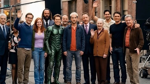 【托比蜘蛛侠】所有演员今昔合影