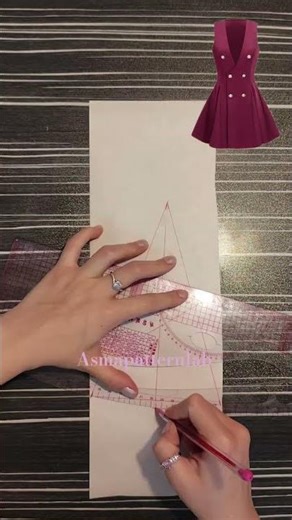 Let's draft a pattern | # #diy #sewingpattern #patternmaking #sewingtutorial #sewingmachine