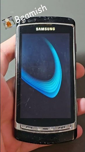 Samsung Omnia HD i8910 - Startup and shutdown #samsung #samsungmobile #phone #startup #shutdown