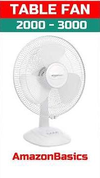 AmazonBasics High Speed Table Fan REVIEW | Best Table Fan 2026 Under 2000-3000 #fans #summer