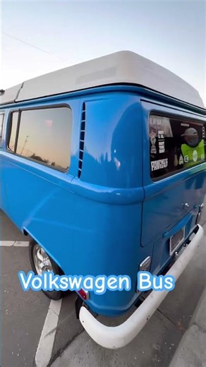 Beautiful Volkswagen bay window bus.