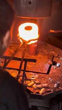 Inside the factory Extreme Heat, Extreme Skill — Forging Workers in Action #process #forging