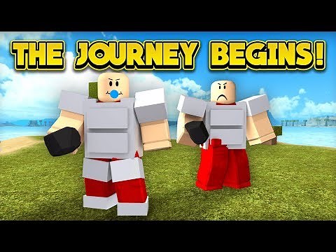 THE JOURNEY BEGINS! (ROBLOX Booga Booga)