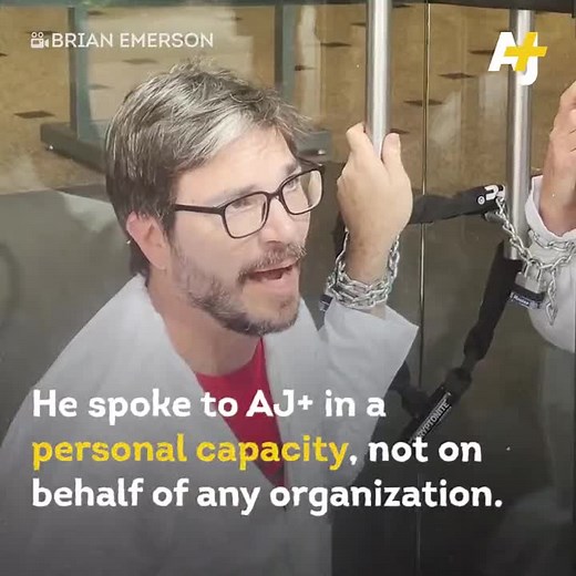 A NASA scientist was arrested for locking himself onto a Chase Bank in L.A. alongside other members of the Scientist Rebellion. AJ spoke with @ClimateHuman in a personal capacity about his arrest in the fight for climate justice. Repost AJ | World Climate change Organisation - WCCO