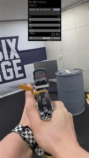 Ha... Mickey... #airsix #airsoft #ipsckorea #krpsa #shootingmatch #actionair #airsix #ipsc