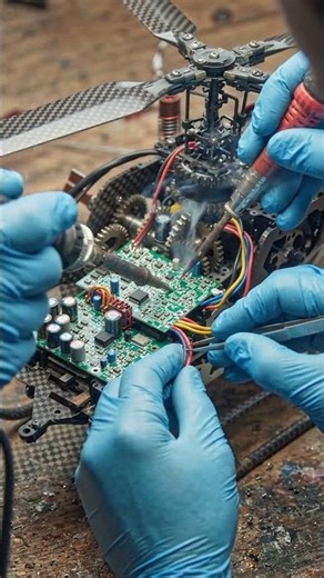 Destroyed Remote Control Helicopter Restoration | Satisfying ASMR Transformation 🚁