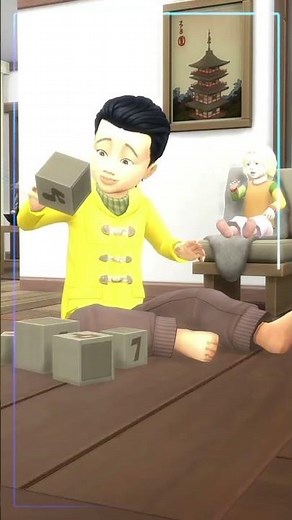 Movement skill 🐣 | The Sims 4 #sims4 #shorts #tutorial