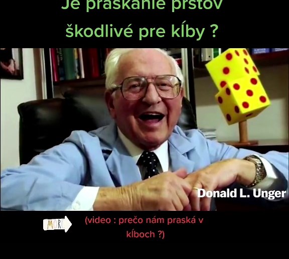 Je praskanie prstov škodlivé pre kĺby? Zaujímavosti