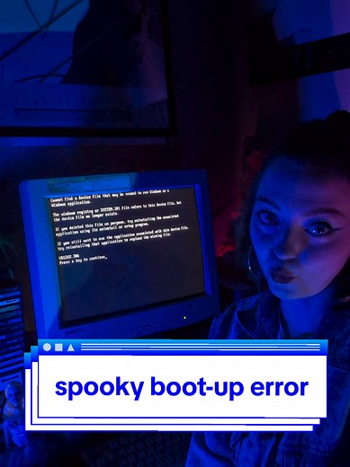 Windows 98 Boot-Up Error: Analog Horror
