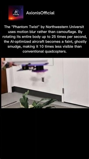 The Invisible Drone That Uses Speed as Camouflage 💨