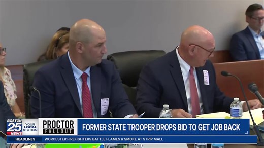 Former trooper Michael Proctor drops appeal amid new revelations