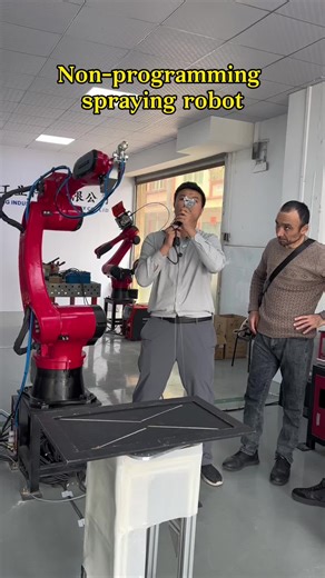 Innovative Spraying Robot for Industrial Automation