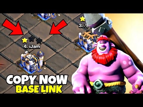 2026 Only 1 Star New Th18 War Base Copy Link | Th18 Anti 1 Star War Base