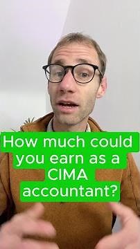 How much could you earn as a CIMA accountant?