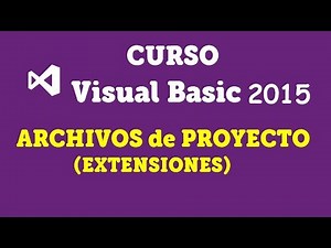 📝Curso VB.NET 2015 - Archivos de Proyecto