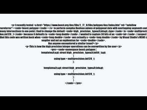 Is the high resolution for a 32 bit integer in boost::polygon out of date in Windows?