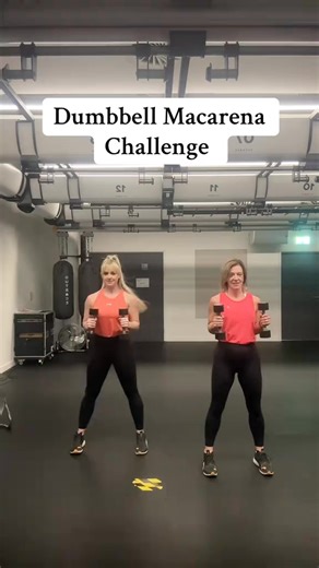 Dumbbell Macarena Challenge What weight can you do? . #gymbesties #gymchallenge #gymtok #gymmotivation #challenge #macarenachallenge | Urban Oasis