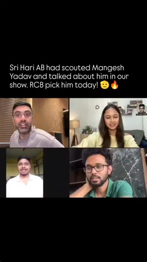 Crikipidea on Instagram: "The ball knowledge of our #WinningBid participants has been insane! RCB pick Mangesh Yadav. Not only does Sri Hari AB give elite content, he’s also sharp with his cricket scouting 🤓"
