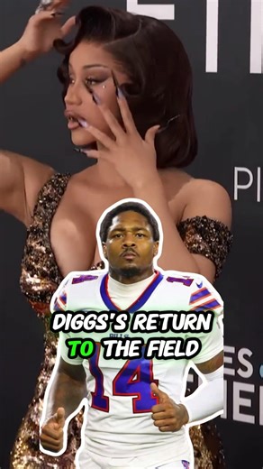 Cardi B Reacts as Stefon Diggs Makes Strong Return to the Field Amid Controversy!