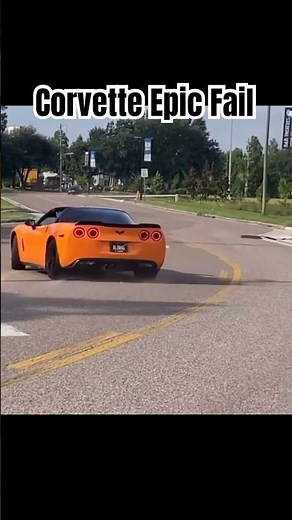 Corvette Full Send Fail😳#Corvette #Fail