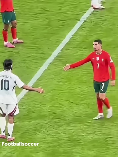 👑 Ronaldo & Momo : Respect total 🫡❤️ #footballtiktok #soccer #respect #foruyou #fyp