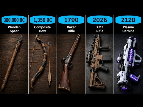 🍿 The Evolution of Weapons | 300,000 Years