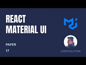 React Material UI Tutorial - 17 - Paper