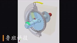 3D动画带你了解棘轮单向超越离合器是如何工作的！