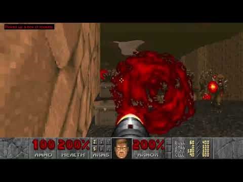 DOOM II – Okuplok with Cheats | 20,000+ Monsters Slaughter Map