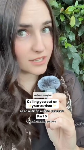 Autistic Self-ID & Unmasking | Autistic Autism Assessor 🌻 | I CAN’T wait for your examples and lines from songs stuck in your head in the comments!! 👀🥳 What is vocal stimming? That’s a good... | Instagram