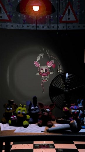 Mangle FNaF Voice Line Animated