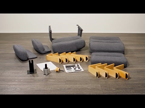 Aufbau Relax-Sessel (DUO Collection)