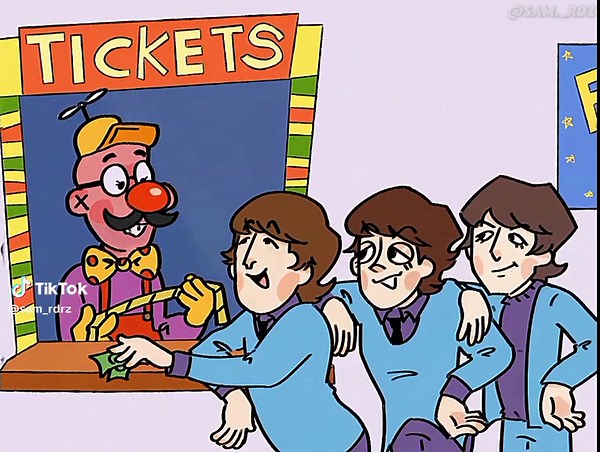 Beatles Fan Art Redraw Animation - The Beatles Cartoon Remake