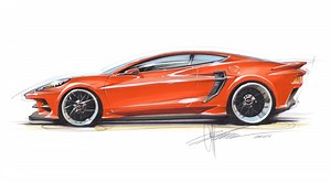 Chip Foose's C8 Corvette Illustration Brings Back Its Heritage - CorvetteForum