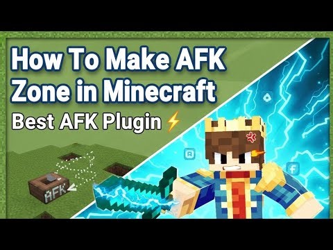How To Make AFK Zone in Minecraft | Best AFK Plugin