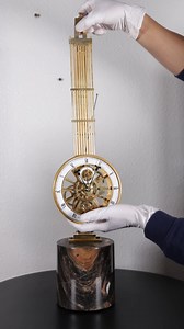 Beautiful Mystery Swinging Clock. I Love How It Works🥰🥰🥰 #clock #antiqueclock #clocks #mantelclock #clockwork #mystery #reels #fyp #foryoupage #foryou #short #tn24h | TN24H - Clocks & Watches