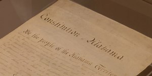 Alabama’s first constitution gets visit from original signers’ descendants
