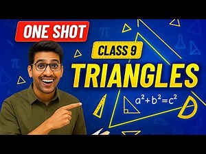 Triangles Class 9 One Shot 🔥 | Complete Class 9 Maths Chapter 7