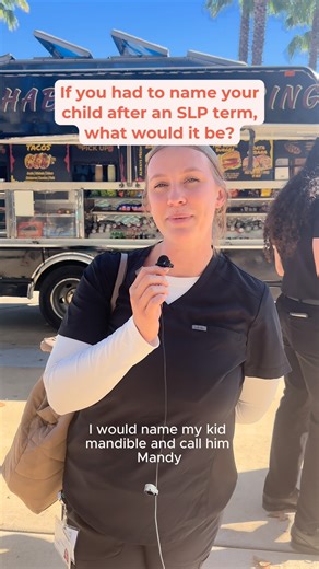 💬 Our #USAHS SLP students are having some fun naming their future kids after speech-language pathology terms! Which one would you pick? Share your favorites in the comments. #FutureSLPs #SLP #Community | University of St. Augustine for Health Sciences