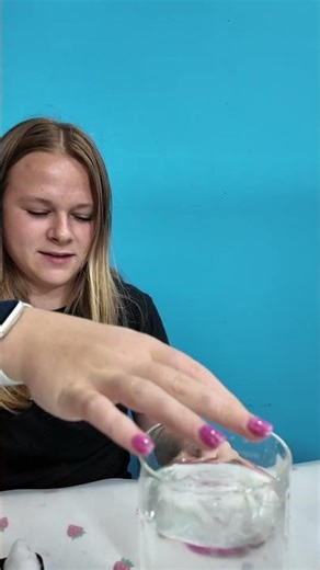 Assistant Uses This Secret Ingredient makes Skull Ice GLOW! 💀#FamilyFun #HalloweenScience