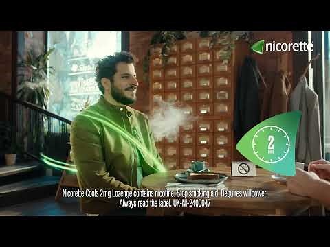 Ready to quit? Nicorette Lozenge starts to fight cravings in 2 minutes.