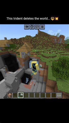 Minecraft But Tridents Destroy Everything 🔱💥