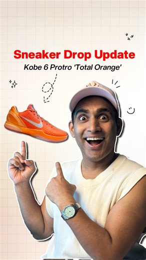 Amit Pandey • India’s Sneaker Expert & Culture Creator on Instagram: "Kobe Protro 6 'Total Orange'🔥 Sneaker Drop Update Resale Predictions? Build quality? Kobe hype in India! Where and How to cop? Know it all as we share every known fact about this pair. Follow @smartkicksofficial for the best sneaker drop updates Follow @smartkicksmarket to buy and sell brand new or pre-owned sneakers {Sneaker Drop Update, Kobe Protro 6 Total Orange, Sneakerhead, Sneaker community, Sneaker culture, Sneaker con
