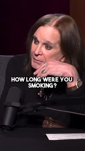 9.4K views · 377 reactions | Quitting smoking is no joke _theosbournes _theosbournespodcast _ozzyosbourne #ozzyosbroune #celebrty | Super Star 1 | Facebook