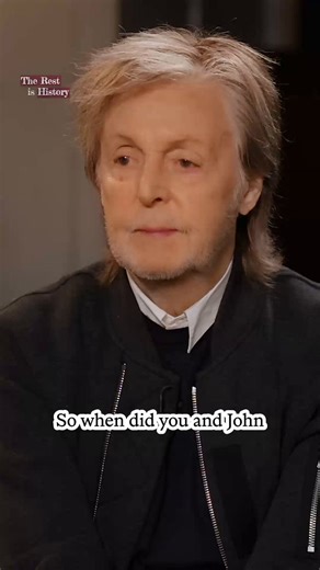 How did Paul McCartney & John Lennon first realise they might be on to something?