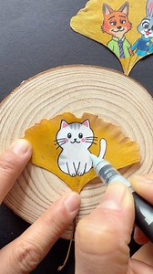 Leaves can be used in so many ways! #LeafPainting #CreativeArt #SimpleDrawing | hand made crafts for kids