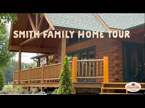 Smith Family Log Home Tour | Honest Abe Log Homes