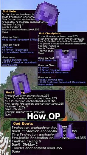 How OP is level 255 God Armor?
