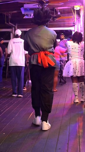 1.9K views · 238 reactions | Me on Halloween as goku black line dancing.. tell me how was my slow motion lol | Kook D Johnson | Facebook