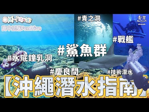 The Most Complete Diving Guide in Okinawa | Beginner to Tec-Dive | Blue Cave to Sunken Battle Ship